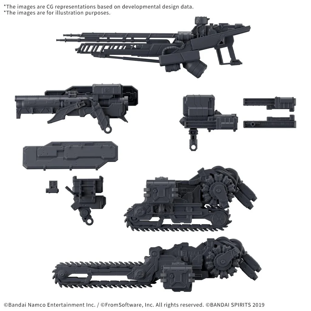 ARMORED CORE VI - 30M Option Parts Weapon Set 07 - Model Kit